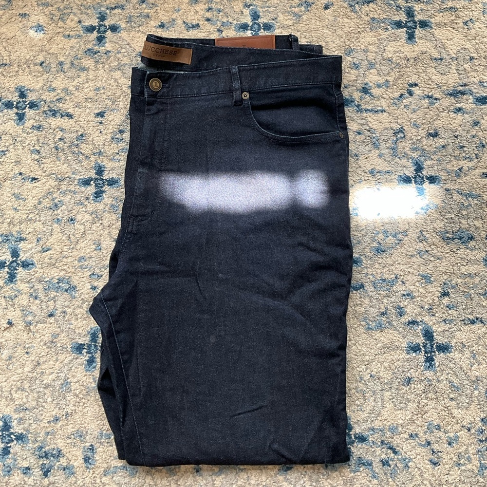 Lucchese Mens Denim Jean